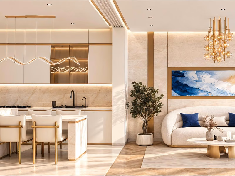 1-bedroom apartment with Dubai skyline and sea views at Shahrukhz Residences by Danube