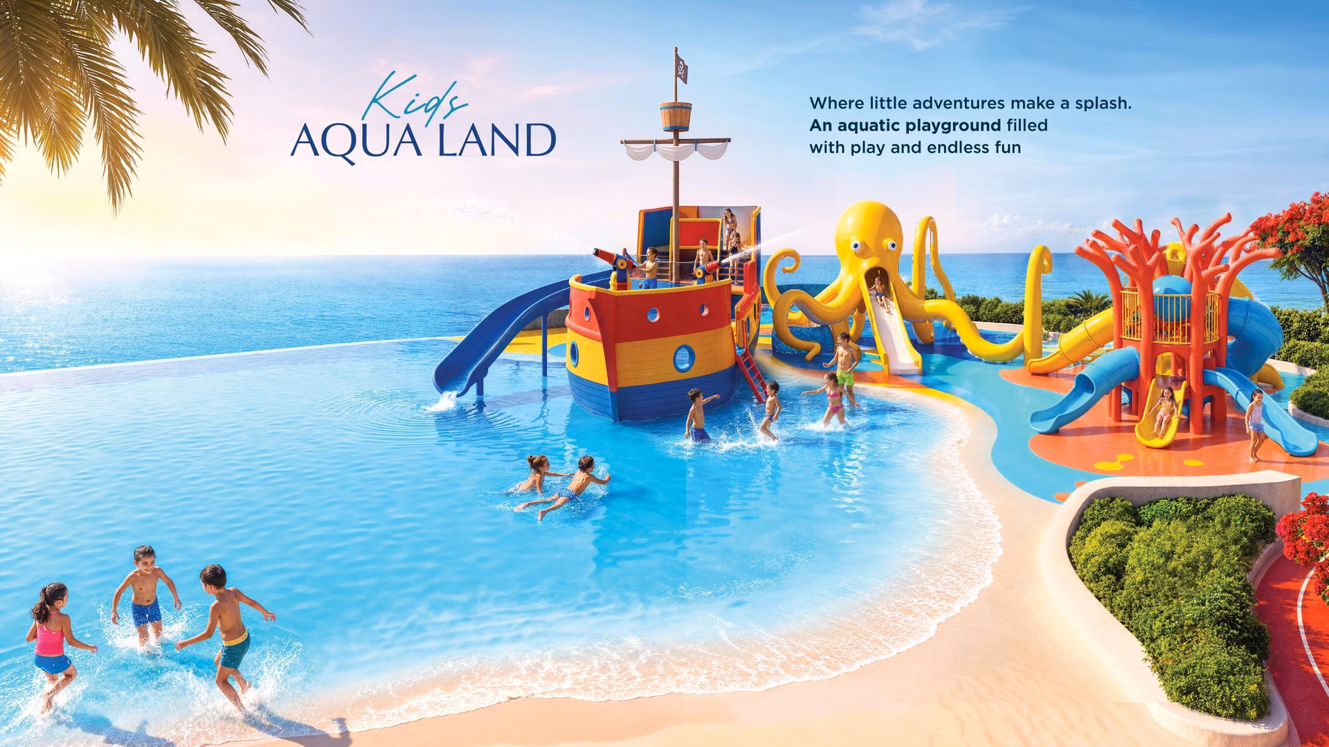 Kids play area at Shahrukhz Residences by Danube, Dubai Maritime City