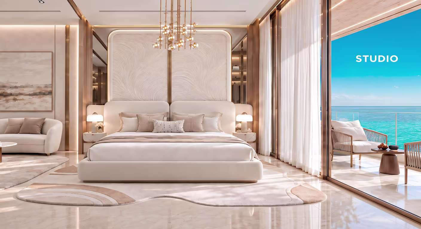 Studio apartment at Shahrukhz Residences by Danube, ideal for singles and investors in Dubai Maritime City